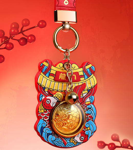 【宫里挂件】锦绣前程足金挂件 999足金 商品图2