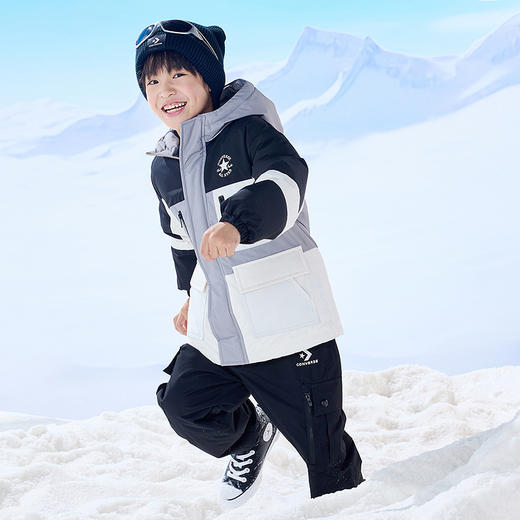 CONVERSE 冬 大童小童 儿童童装羽绒服 CNVB-MW-G882 商品图3
