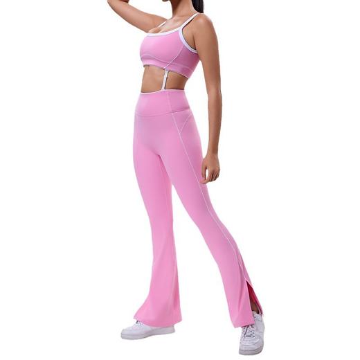 跃牌【Hingdo星道】系列 高腰提臀瑜伽裤女时尚外穿蜜桃臀户外运动健身裤KD245WCA05 商品图4