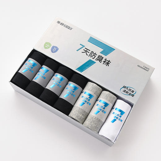 华邦银离子抑菌防臭袜A025中网薄款 商品图0