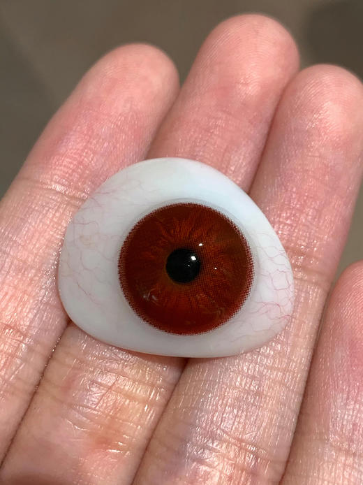 HUOHUOCON 恶灵下蛊 日抛 十片 14.5mm 参考着色14.0 基弧8.5 含水40% 新锐国货 商品图3