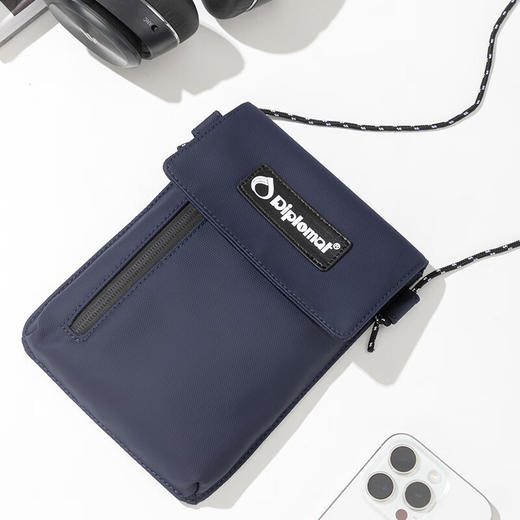 外交官  手机包 DS-14202L深蓝 商品图1