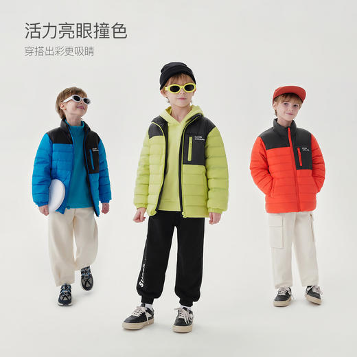 【三防】马克珍妮冬装新款 男童石墨烯蓄热保暖羽绒服221023 商品图1