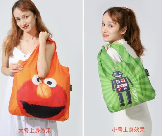 EnviroSax樱色春卷包｜芝麻街/梵高/莫奈/猫咪 爆款系列 大容量可折叠便携购物袋 商品图13