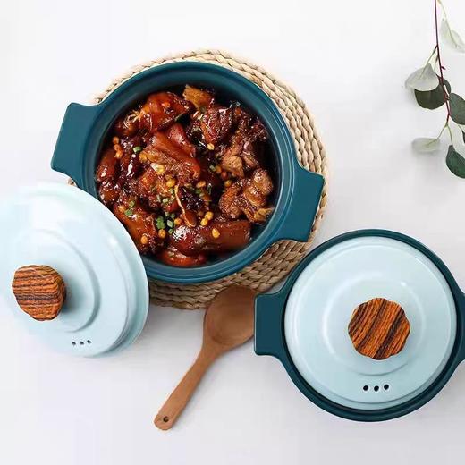 平定砂锅，全瓷炖锅汤煲健康安全防爆 4.5L 商品图3