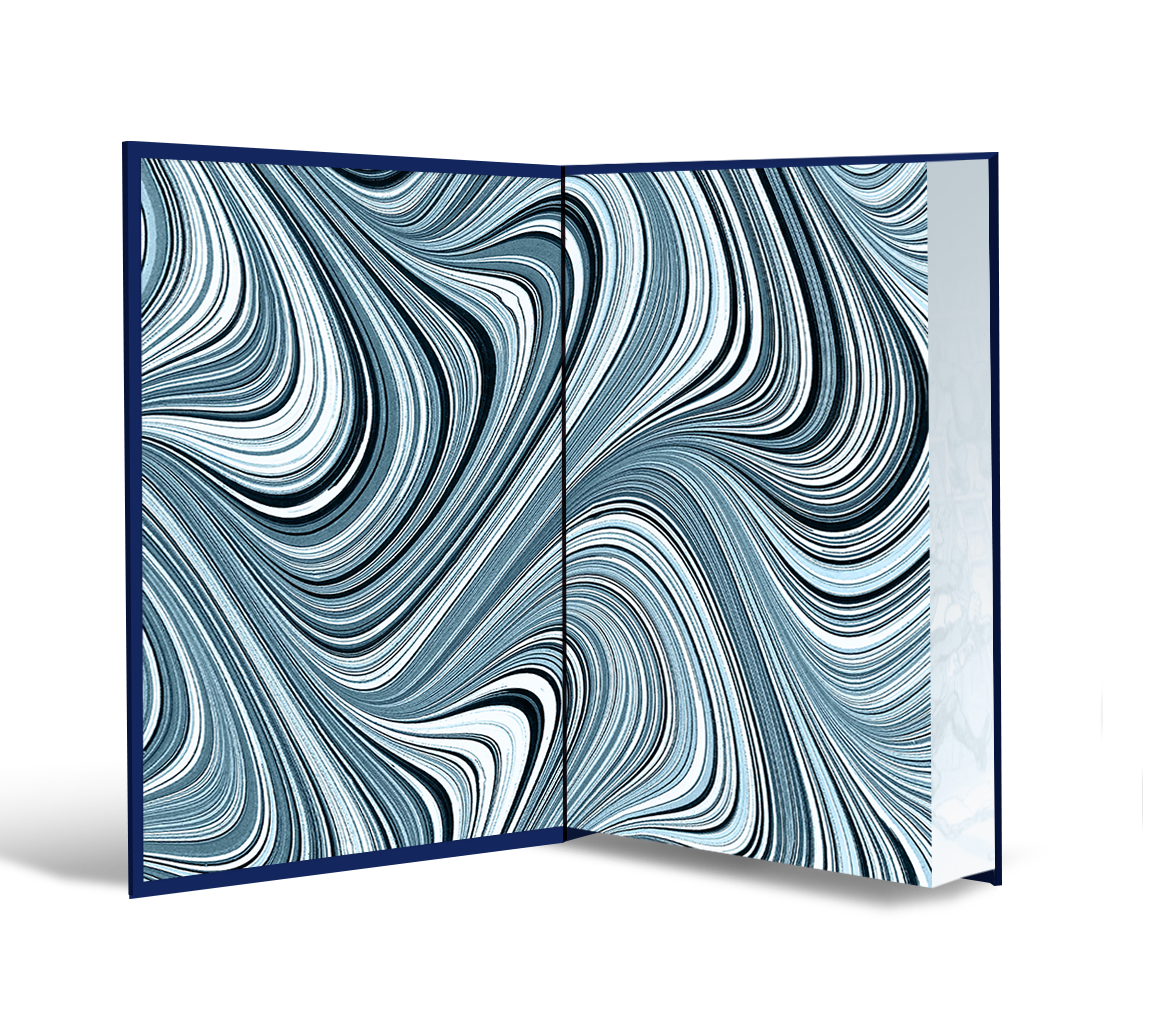 环衬选用典雅纹艺术纸,四色印刷湿拓纹图案,致敬经典.4