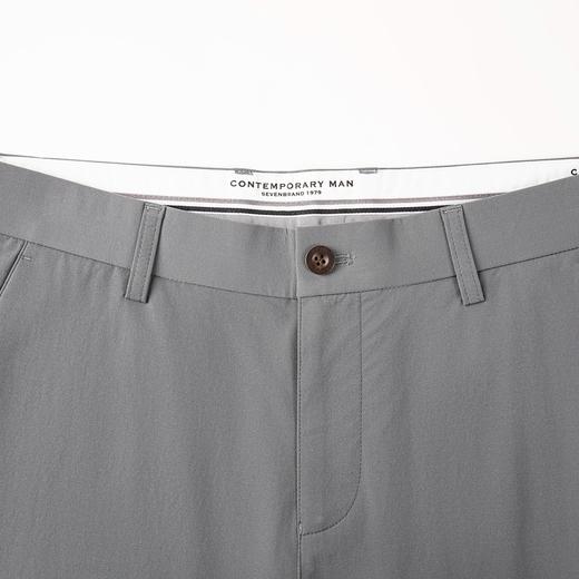 【抗紫外线】柒牌裤子男春夏纯色商务休闲裤男士梭织直筒长裤子	122H71920 商品图2