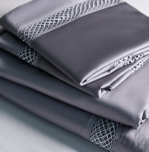 FRETTE芙蕾特 高奢100支长绒棉镂空四件套 商品图5