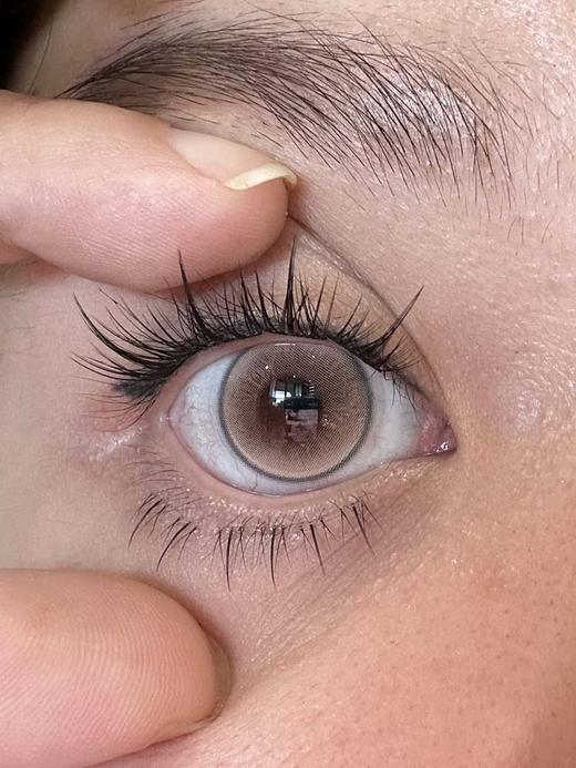 wecute  半年抛  晴日棕 直径14.2mm 着色13.4mm 商品图4