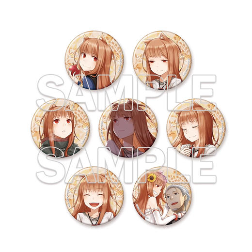 角川 狼与香辛料 徽章 盲抽 电击文库新封面VER.（全7种）随机发1个JCHC4942330265000 商品图0