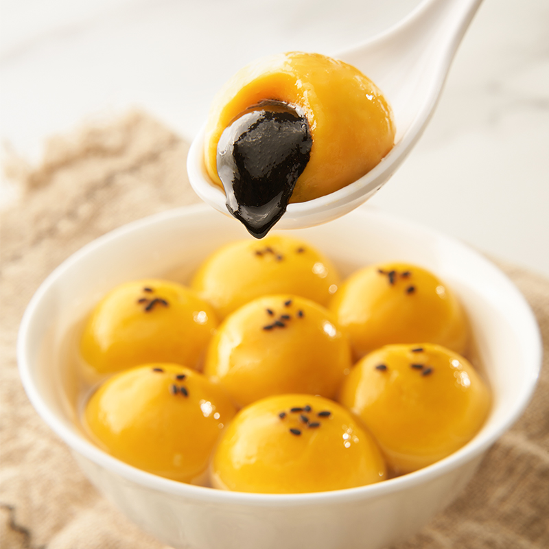 【票券】祐康200g大黄米黑芝麻汤圆*1包