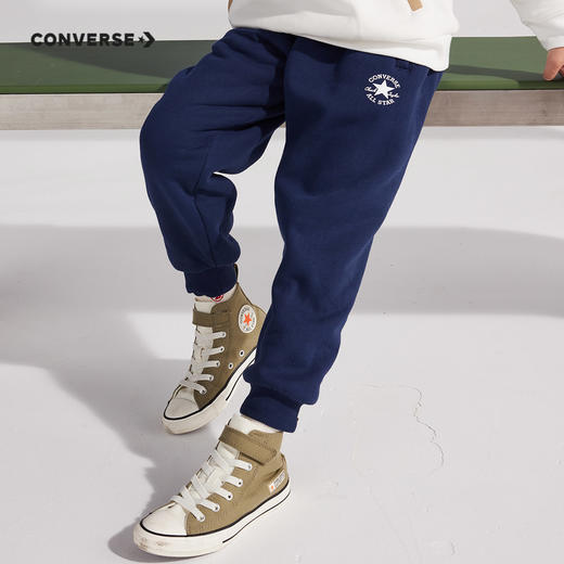 CONVERSE 冬 大童小童 儿童童装加绒长裤 CNVB-F7-F388 商品图7