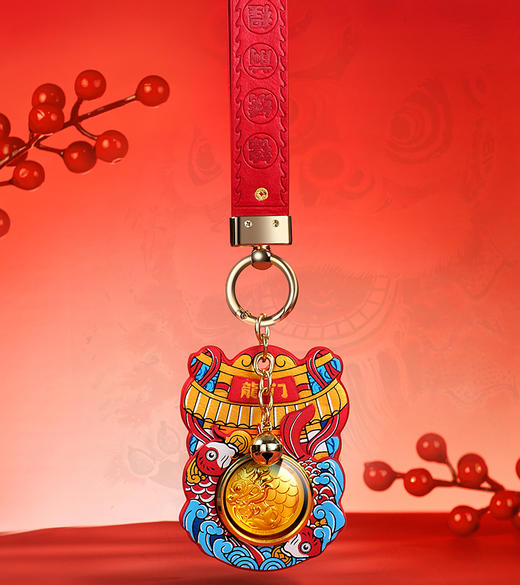 【宫里挂件】锦绣前程足金挂件 999足金 商品图3