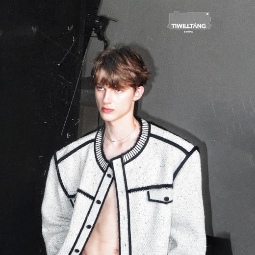 TIWILLTANG启世录“菱旭秩耀”桂花针小香风夹克 商品图2