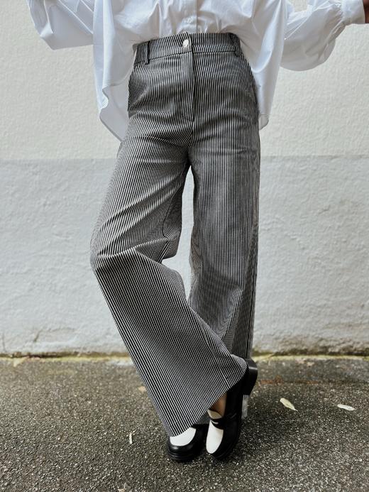 Ginette Garde ADELE系列长裤-黑白条纹 商品图2