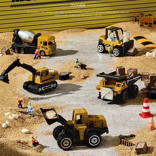 mobee小象莫贝30辆城市系列礼盒 商品图7