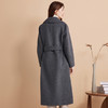 EITIE爱特爱冬季新款经典洋气宽松系带长款毛呢大衣外套7614306 商品缩略图9