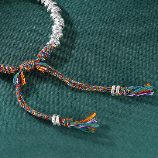 子佩集S999银【腰财万贯】手串【SC000967】纯银钱串手链腰缠万贯盘缠盘缠2409 商品图6