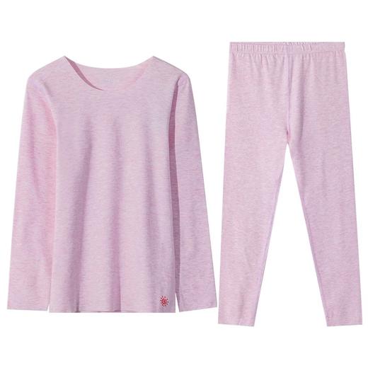 【棉莫随型裁】SCHIESSER 德国舒雅女童71%莫代尔+18%棉+11%氨纶薄绒打底保暖秋衣220g套装36/17705W 商品图5