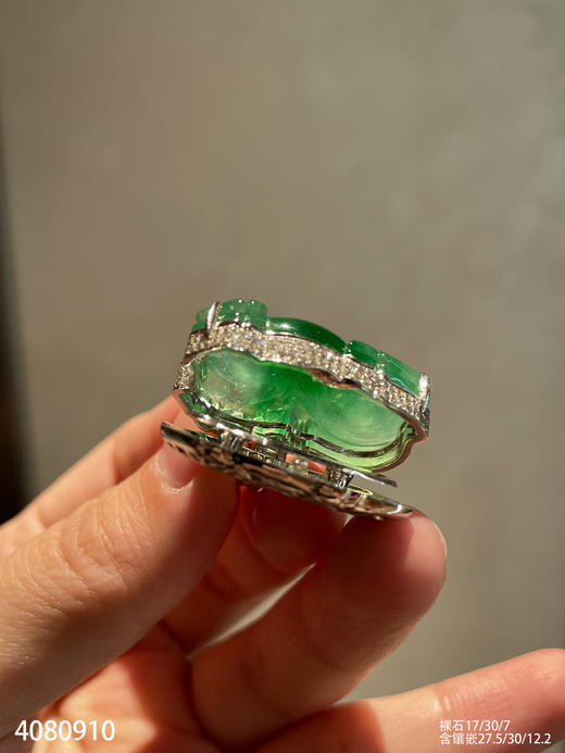 高冰艳绿马上有钱吊坠【4080910】具体价格微信咨询 商品图7