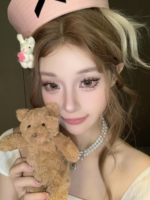 【半年抛大直径】Doriscon-香杏蜂蜜棕-14.5mm【半年抛 0-1000度 含525/575】 商品图6