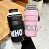 【高颜值水杯】咖啡杯316不锈钢保温杯户外高颜值男女学生吸管水杯礼品杯子。ry 商品缩略图2