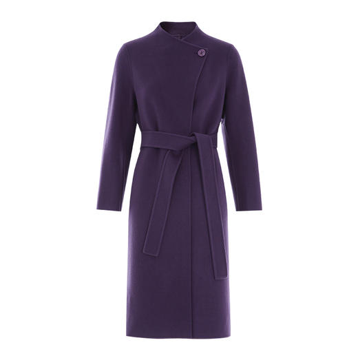 EITIE爱特爱冬季新款洋气长款毛呢大衣外套7614305 商品图5