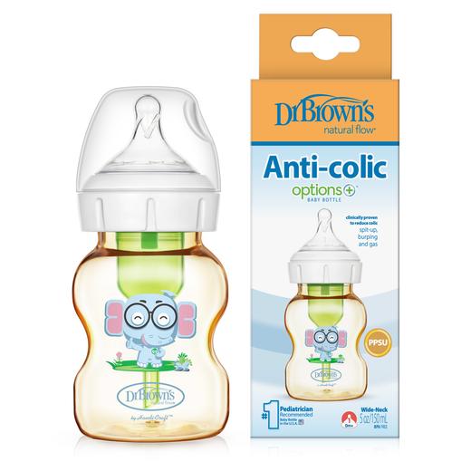布朗博士爱宝选PLUS 5安士ppsu宽口婴儿奶瓶 商品图0