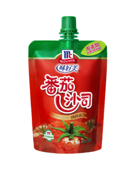 【积分兑换专用】炸鸡搭档番茄酱130g*4包