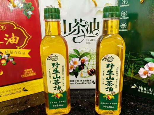 淳度甄选 野生山茶油传统压榨  茶籽油 1000克 商品图1