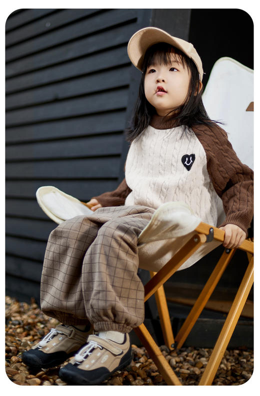 🌈🌈RUNRUNGO【笑脸爱心】套头毛衣：🌸Runrungo 🍂今年必入的一套！经典的☺️笑脸毛衣💖，超软糯的手感🥕， 🥰美拉德色系yyds！ 商品图3