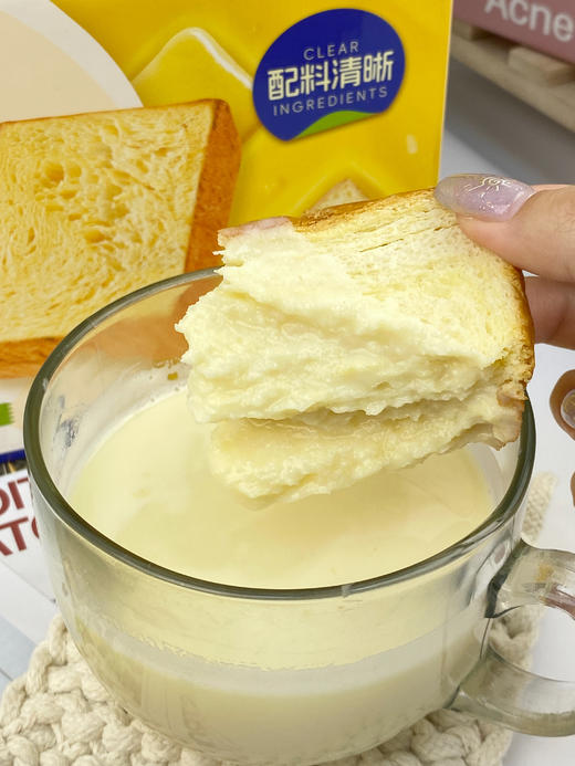 //【叮咚熊真鲜奶黄油嫩吐司】😋奶呼呼软绵绵的口感，入口鲜嫩不干巴，越嚼奶香味越浓郁，真的好好吃！ 商品图8