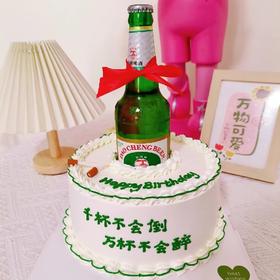 【创意啤酒蛋糕】送男神