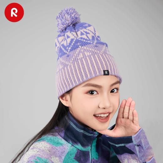 芬兰reima2024秋冬新款男女儿童大童羊毛保暖舒适可爱休闲针织帽 商品图4