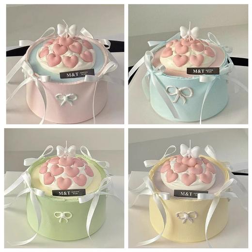 【少女心💕氛围感爱心蛋糕装饰】 商品图0