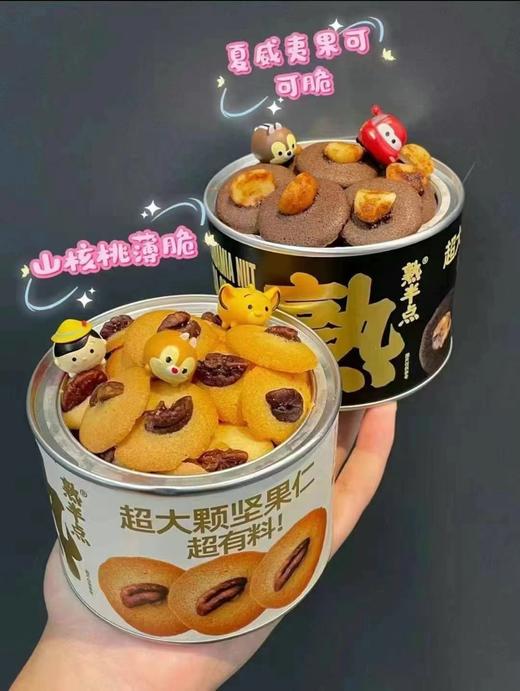 熟半点坚果薄脆饼干 商品图1