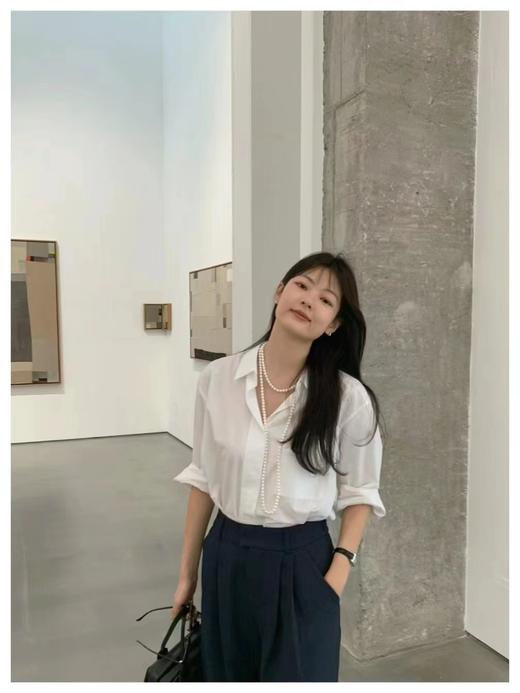 施华洛珍珠正圆极光珠85cm毛衣链 商品图14