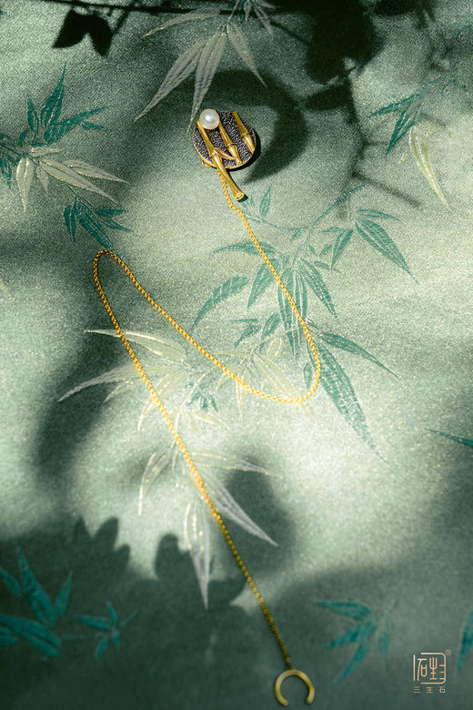 墨竹--“竹”设计多用胸针 商品图6