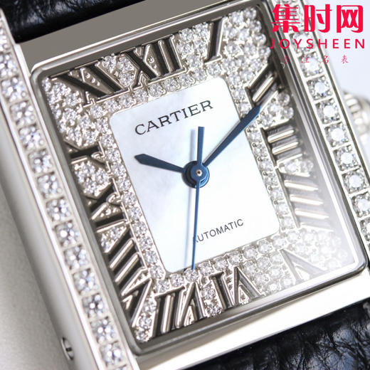 卡地亚 CARTIER  坦克系列 女士机械腕表 机芯精准耐用 商品图4