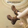 ZHR美拉德弹力靴2024新款加绒超轻短靴时尚百搭瘦瘦靴网红ins女靴 商品缩略图7