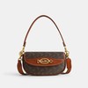 COACH-马车图案印花HARLEY 23号单肩包 CR511 B4TXN 商品缩略图0