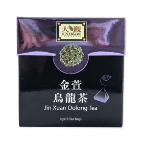 【新鲜市集】大观金萱乌龙茶(三角茶包)3g*15 包