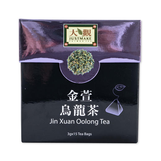 【新鲜市集】大观金萱乌龙茶(三角茶包)3g*15 包 商品图0