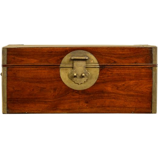 明 黄花梨铜包角状元箱 商品图5