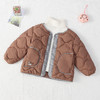 儿童拼色小口袋棉内胆男宝女宝洋气保暖棉内搭 90-140cm 商品缩略图6