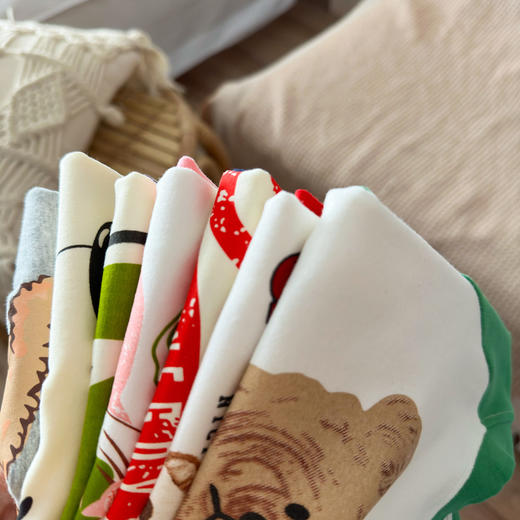 【49.9元/2件】儿童莱卡棉长袖T恤秋季新品儿童卡通长袖棉T恤男宝女宝棉打底衫 商品图9