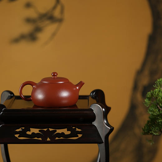 龙德堂陶艺 汤宣武制 《秋亭忘忧》200cc 原矿大红袍 (库存请咨询客服) 商品图2