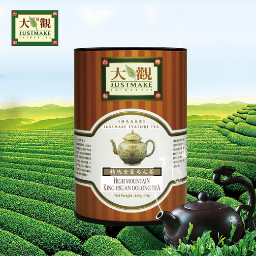 【新鲜市集】大观精选金萱乌龙茶 100g 商品图0