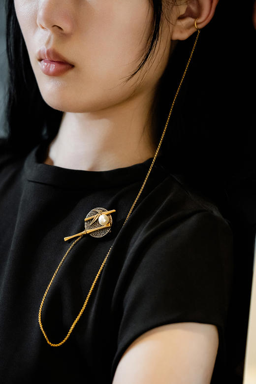 墨竹--“竹”设计多用胸针 商品图5