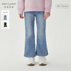 马克珍妮女童甜酷少女修身微喇牛仔裤儿童裤子2024秋装新款241361 商品缩略图0